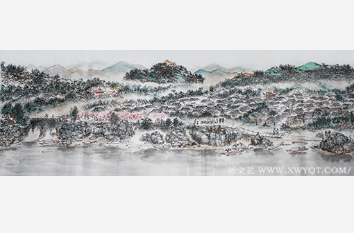 陈伍祥作品 《锦绣潇湘》局部7